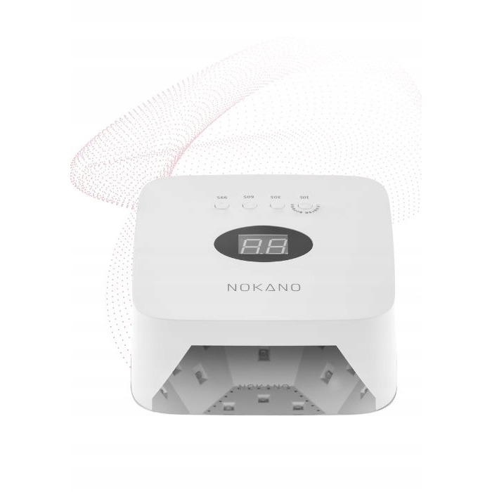 UV LED лампа для манікюру NOKANO S50 48W з датчиком руху та таймером