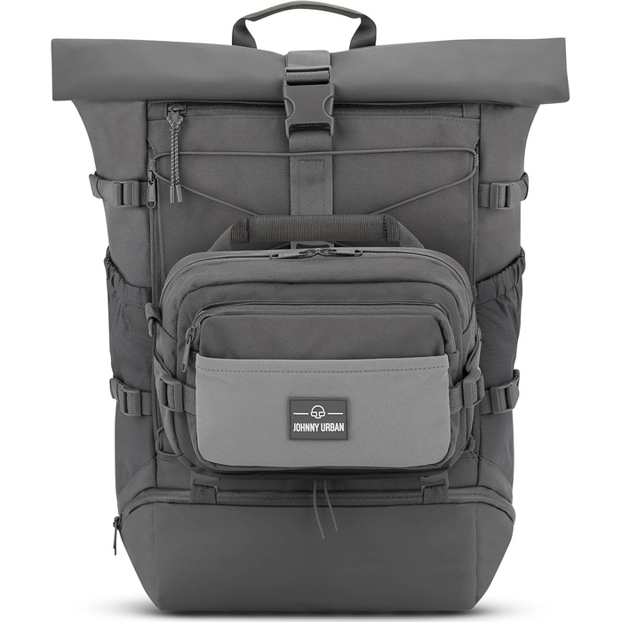 Гермопоясна сумка Johnny Urban Travis Beige - для подорожей, активного відпочинку, з регульованим ремінцем