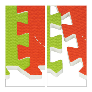 Relaxdays Puzzle Mat with Vehicles