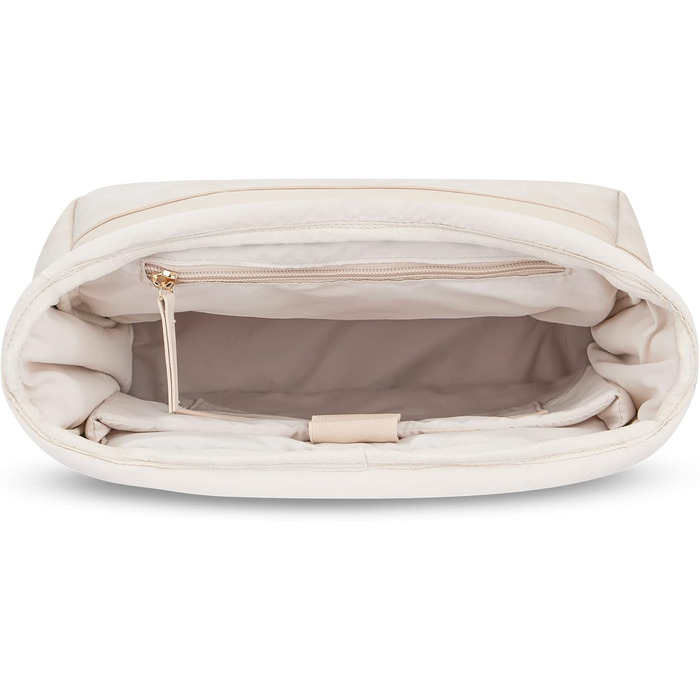 Жіночий рюкзак Expatrié Adele - Rolltop для університету, роботи, велосипеда. Елегантний, великий, водонепроникний (Бежевий)