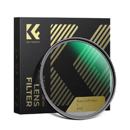 Фільтр K&F Concept Black Mist 1 82мм для відео та портретної фотографії з нанопокриттям