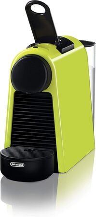 Кавова капсульна машина Nespresso De'Longhi Essenza Mini EN 85.L, 19 бар, компактна, набір капсул, лайм, без спінювача молока