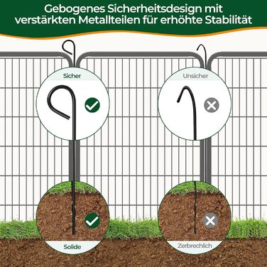Вольєр для цуценят Yaheetech, 120 см, 16 частин, автоматичне замикання, чорний, для квартири та саду