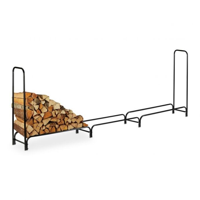 Relaxdays Large Metal Firewood Rack