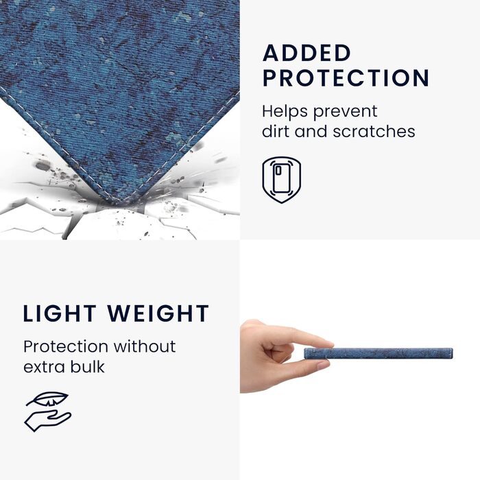 Чохол-книжка kwmobile для Tolino Vision 1/2/3/4 HD - Чохол для eReader з малюнком 