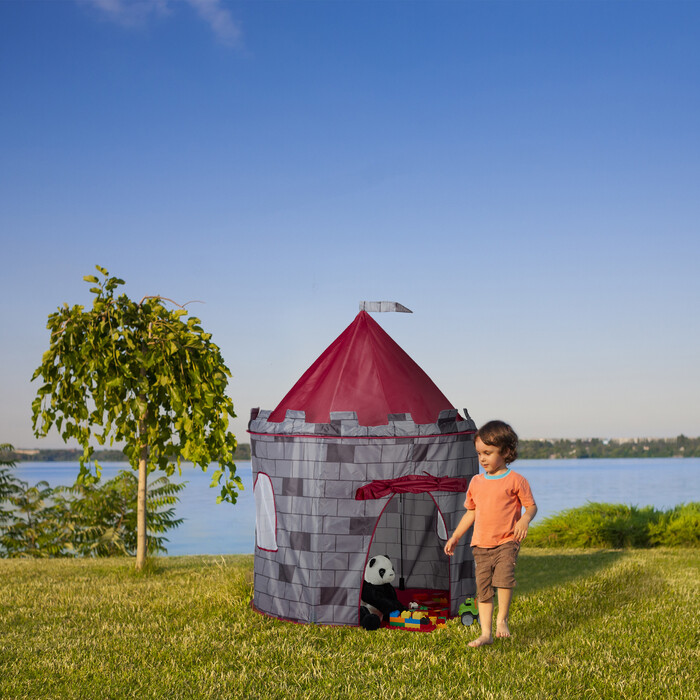Relaxdays Knight Castle Play Tent for Boys