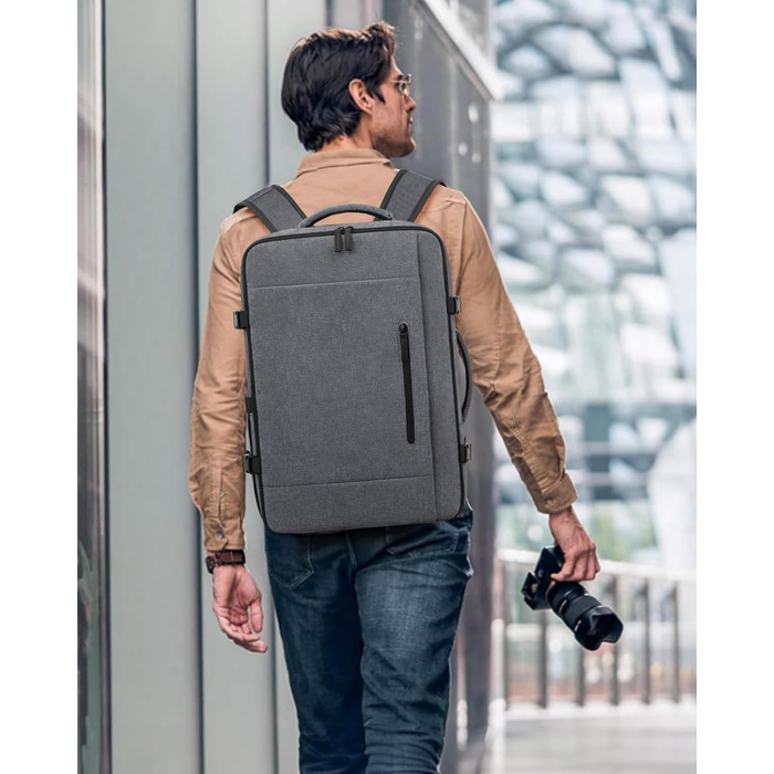 LOVEVOOK Рюкзак-валіза для ручної поклажі, 40L, для ноутбука 17.3