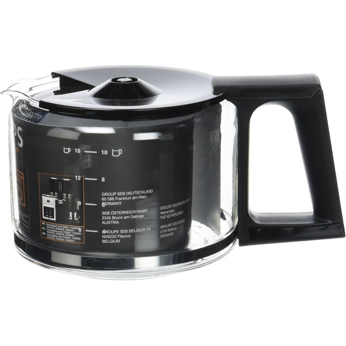 Krups XB900601 Coffee Pot, black