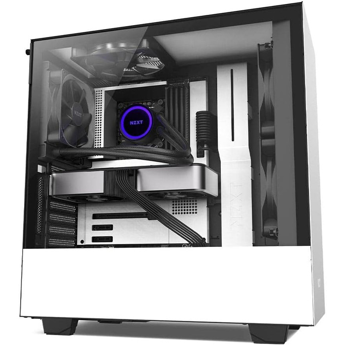 NZXT Kraken: Рідинне охолодження CPU AIO з LCD-дисплеєм та RGB підсвічуванням (120 мм, чорний)