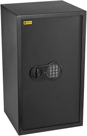 Міцний сейф HomeSafe HV24E з електронним замком: для дому, документів, грошей, прикрас, ноутбука (20x44x38 см)
