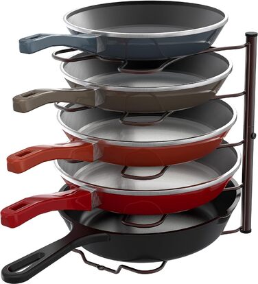 Cabinet, Pantry, Pot and Pan Organizer, Bronze