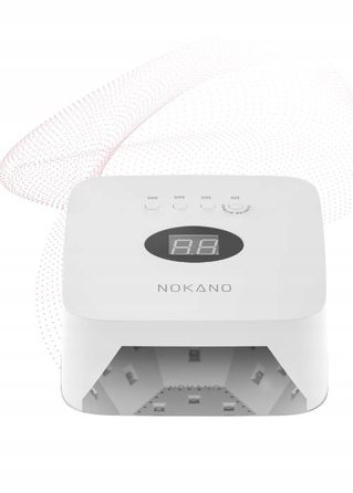 UV LED лампа для манікюру NOKANO S50 48W з датчиком руху та таймером