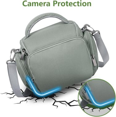 Чохол для камери Ainiv: DSLR/SLR, Canon, Nikon, Sony, водонепроникний, зелений (сірий)