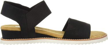 Сандалі жіночі Skechers Desert Kiss чорні 39 EU з мікрофібри та замші Gore-Tex