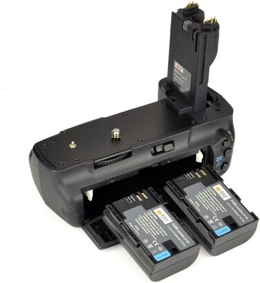 Пульт дистанційного керування DSTE® з батарейним блоком для Canon EOS 5D Mark II 5D2 (2 шт.) LP-E6