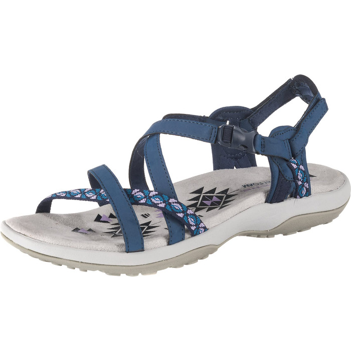 Сандалі жіночі Skechers Reggae Slim-Vacay Navy Duraleather 37 EU