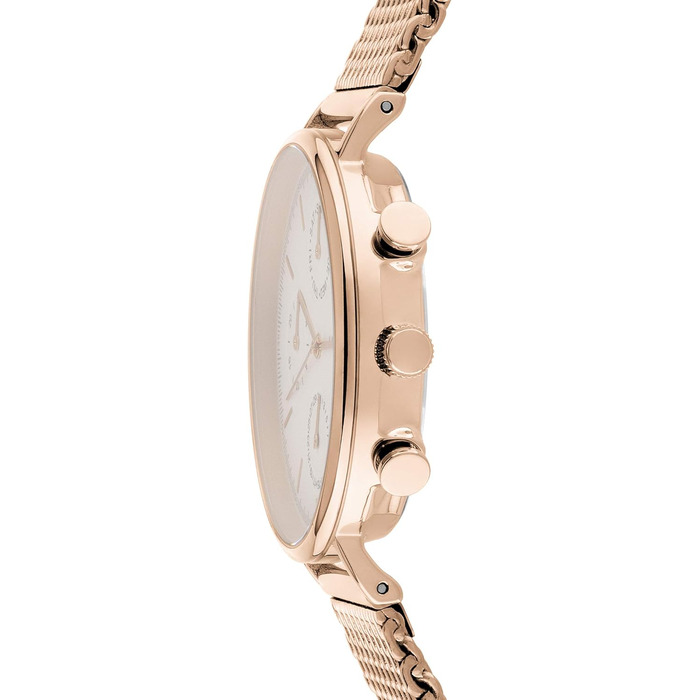 Годинник Liebeskind Berlin для жінок – круглий багатофункціональний годинник 38 мм – браслет з нержавіючої сталі або шкіри – 5ATM водостійкий. Елегантний дизайн рожевого золота