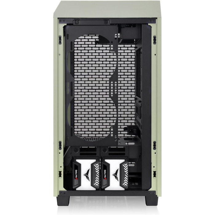 Корпус для ПК Thermaltake The Tower 200 Matcha Green (м'ятно-зелений), Mini-ITX