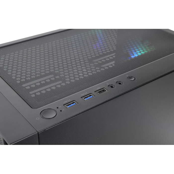 Корпус Thermaltake Versa H16 TG ARGB - Мікро-ATX, Чорний