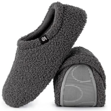 Жіночі домашні капці VeraCosy з фетру та ефектом пам'яті (Memory Foam), закрита п'ята, утеплені флісом