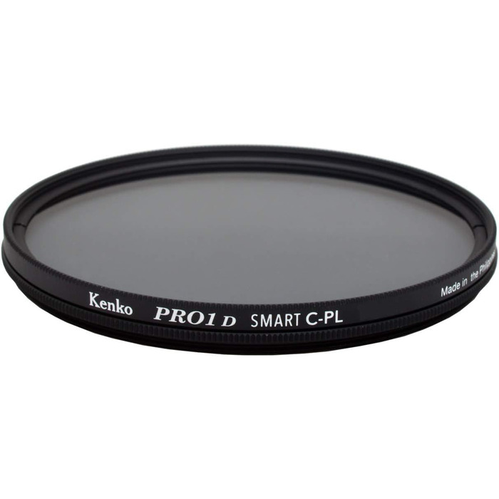 Поляризаційний фільтр Kenko PRO1D SMART C-PL 72mm: регулювання кольорів, контроль відблисків від води та скла
