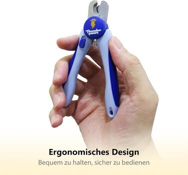 Професійна кусачка для собак з захистом, замком безпеки та пилочкою для нігтів (середній-великий, зелений). Середній-великий зелений (маленький-середній, блакитний)