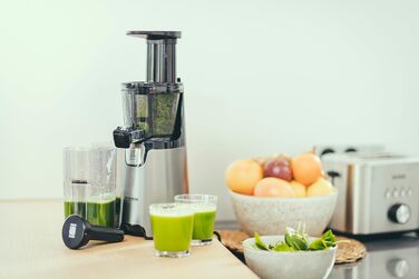 Електрична повільна соковижималка Severin для овочів та фруктів, Slow Juicer, 1.0 л