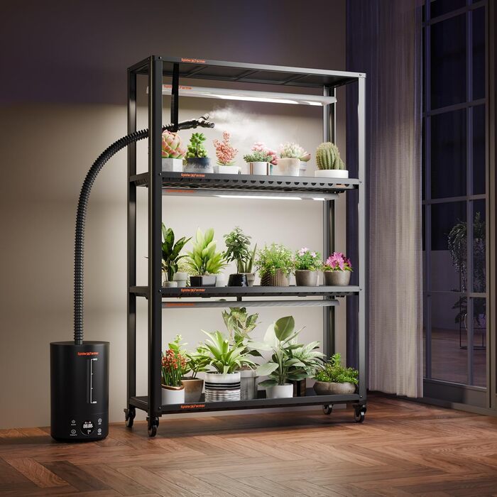 Увлажнитель воздуха Spider Farmer 6L для растений в гроубоксе, 450 мл/год, двойная форсунка, для выращивания растений в помещении
