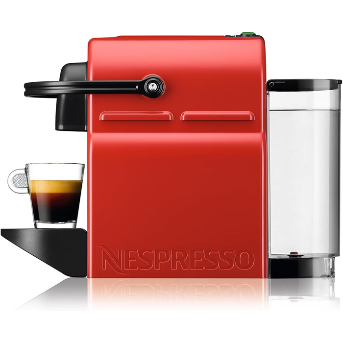 Кавомашина Nespresso Inissia від Krups, червона, для кавових капсул YY5506FD
