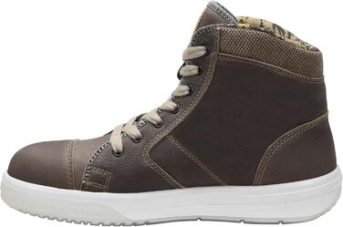 Робочі черевики ELTEN EMOTION ESD S3 для чоловіків, шкіряні, з металевим носком, легкі, спортивного стилю, коричневі, розмір 45