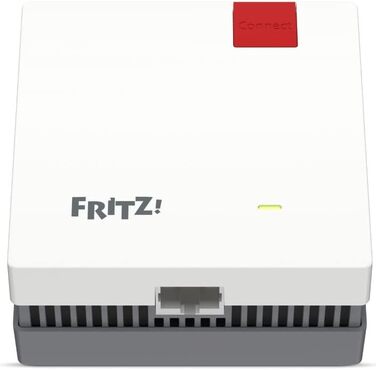 Повторювач Wi-Fi AVM FRITZ!Repeater 1200 AX International, Mesh, Wi-Fi 6, до 2400 Мбіт/с (5 ГГц), до 600 Мбіт/с (2.4 ГГц), точка доступу Wi-Fi, WPS, міжнародна версія