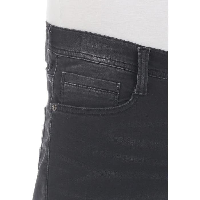 Джинси чоловічі MUSTANG Oregon Slim Fit сині (W28-W40, 32L, Black Denim 881) - Оригінал