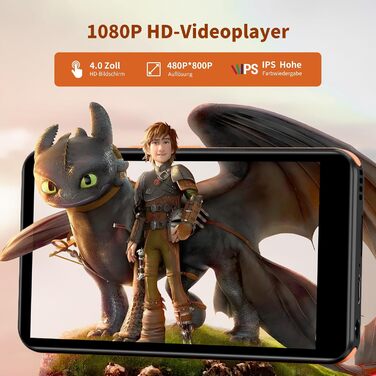 MP3 плеєр Bluetooth WiFi Android 13, 4