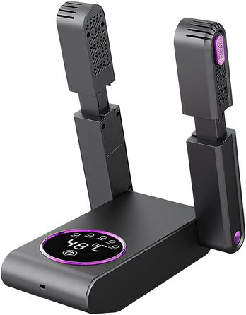 Електричний сушильник для взуття HOVCEH з УФ-стерилізацією та 360° циркуляцією повітря. Підходить для футбольного взуття, черевиків, рукавичок