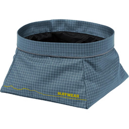 RUFFWEAR Great Basin: Складаний миска для собак, Medium, 1 л, Slate Blue