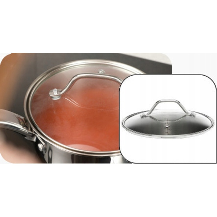 Каструля з кришкою Tefal Intuition для індукційних плит, нержавіюча сталь, 2,9 л, 20 см