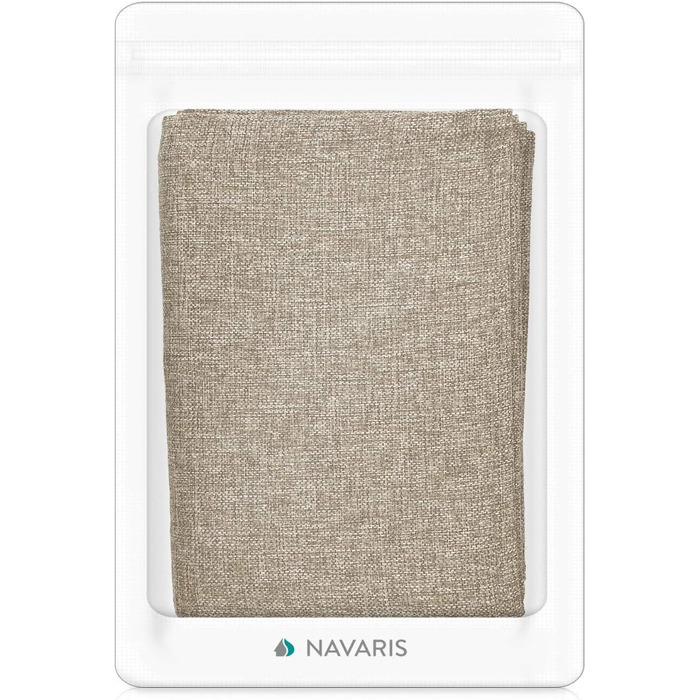 Navaris Cat Scratch Mat Scratch Protection Sofa - Sisal Scratch Rug 130 x 45 cm for Cat - Couch Cat Scratch Mat - also suitable for dogs - (Light Brown - white)