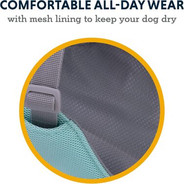 RUFFWEAR Swamp Cooler Dog Harness and Handle, Lightweight Running Gear Keeps Pets Cool in Hot Weather, Adjustable, Strong, and Cooling, 2 Leash Ports, (Large/XL, 81-107cm) (Sage Green, X-Small)