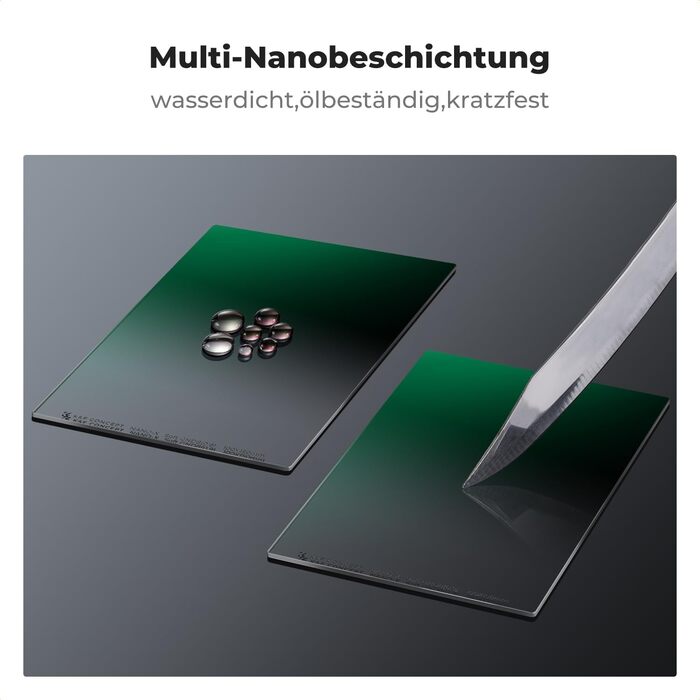 Набір фільтрів K&F CONCEPT Nano-X Square: Soft GND8, Verlaufsfilter з кріпленням