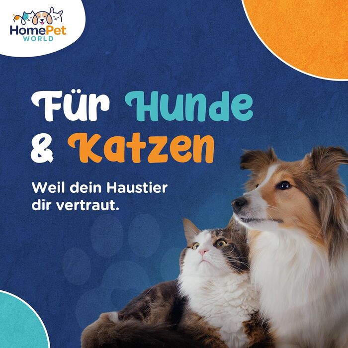 Двостороння щітка для собак і котів HomePetWorld 2 в 1 - для догляду за довгою та середньою шерстю, видаляє підшерсток та запобігає утворенню ковтунів