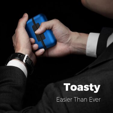 Електричні грілки для рук OCOOPA MagTwins, 10000 mAh, 4 режими нагріву, USB Power Bank, блакитний