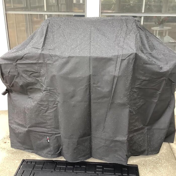 Чохол для гриля Weber Genesis II 300 серії, E-330/E-310/S-310/S-330/S-335/S-340, 147 см, 600D Оксфорд, водонепроникний, посилений