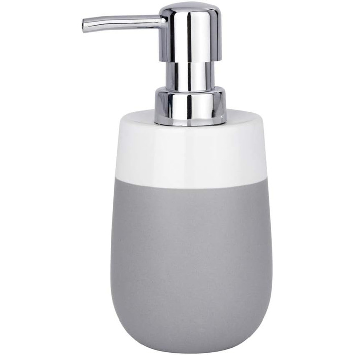 Дозатор для мила WENKO Malta, керамічний, 290 мл, білий, 7,5 x 15 x 8 см