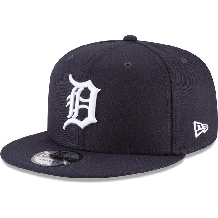 Кепка New Era 59Fifty MLB NBA Detroit Tigers, темно-синій, універсальний розмір