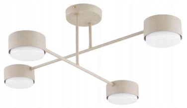 Підвісна люстра Elko-Lighting Mono Ecru 4 точки світла GX53