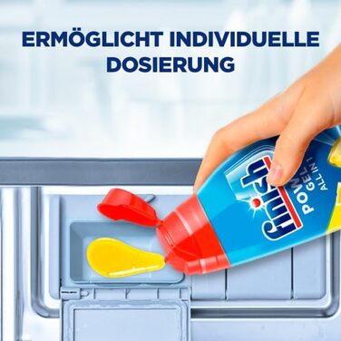 Гель для посудомийних машин Finish Power Gel Citrus, 6 x 650 мл