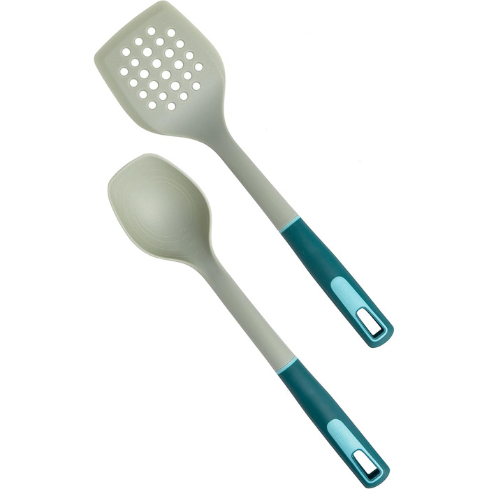 Набір посуду Spice by Tia Mowry 10 предметів з кераміки з антипригарним покриттям, блакитно-зелений (87070.10R)