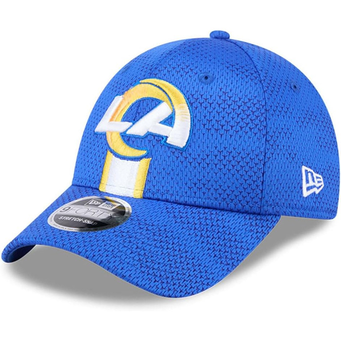 Кепка New Era NFL Sideline 2024 з логотипом команди Los Angeles Rams, регульована, 9Forty, бейсболка, American Football, AFC NFC Snapback