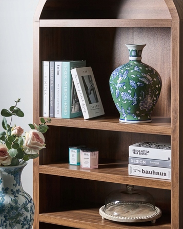 Ваза Beliani з порцеляни, 20 x 36 см