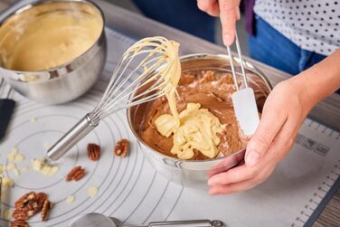 Венчик RÖSLE з нержавіючої сталі 18/10, срібний, 27 см, для кухні, миється в посудомийній машині